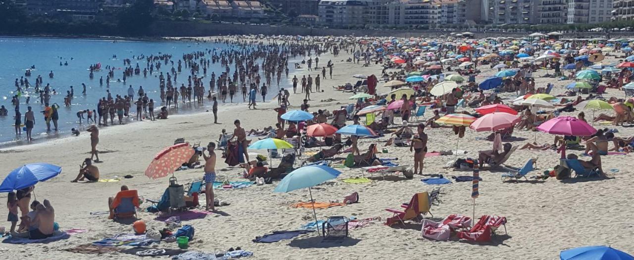 Praia Dos Barcos Sanxenxo Bagian luar foto